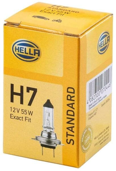 Żarówka h7 12v/55w halogenowa hella