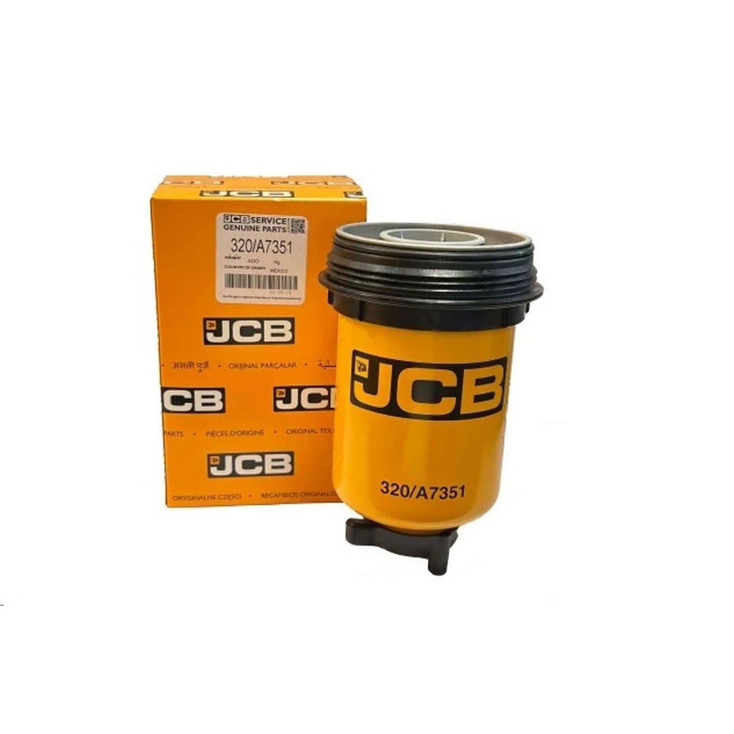 Filtr paliwa jcb