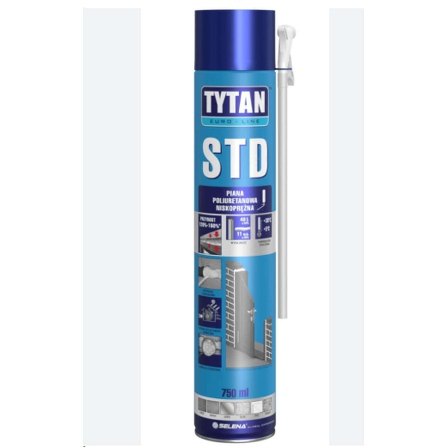 piana budowlana tytan std 750 ml.