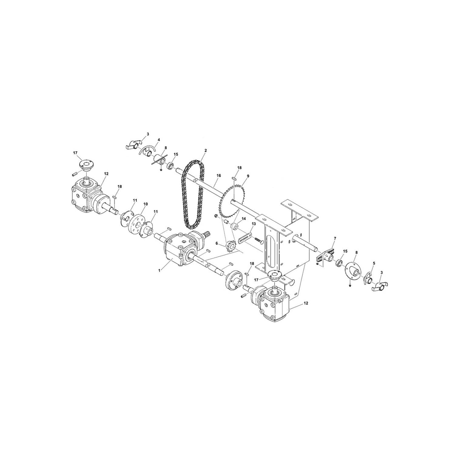 Rolka napinacza   5644/54-00-015 Unia Famarol Oryginał