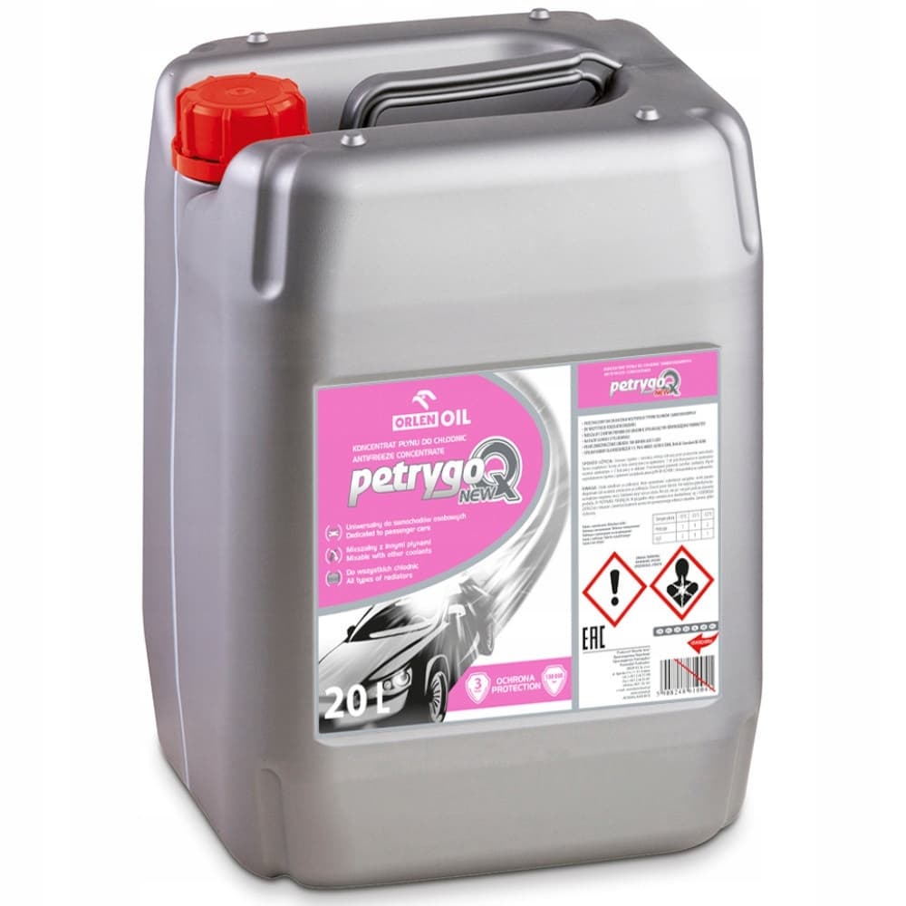 Płyn do chłodnic petrygo 20l czerwony