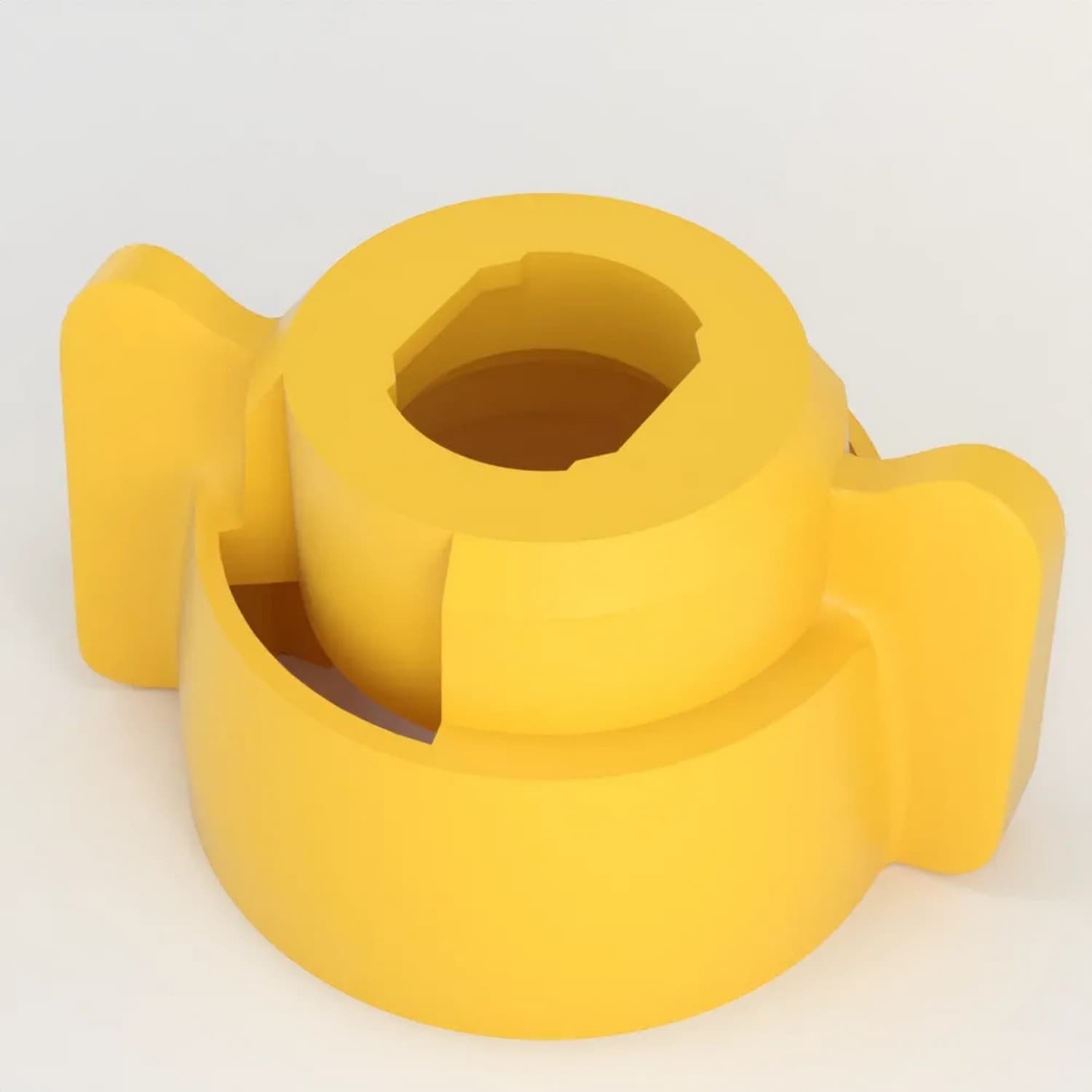 Kołpak kpl dyszy uni zółty 670a4029006