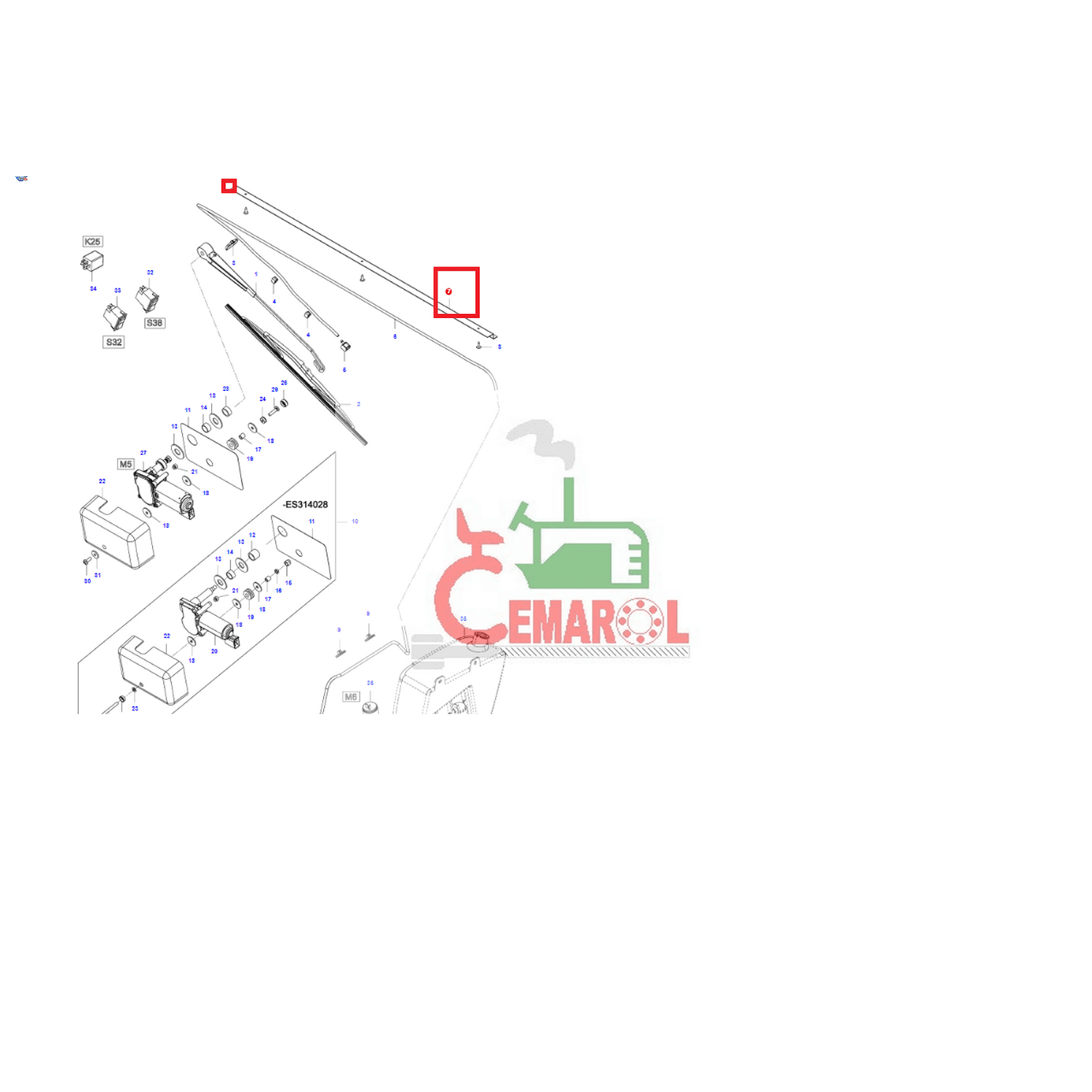 Wspornik n101,n103.4h3,103h3