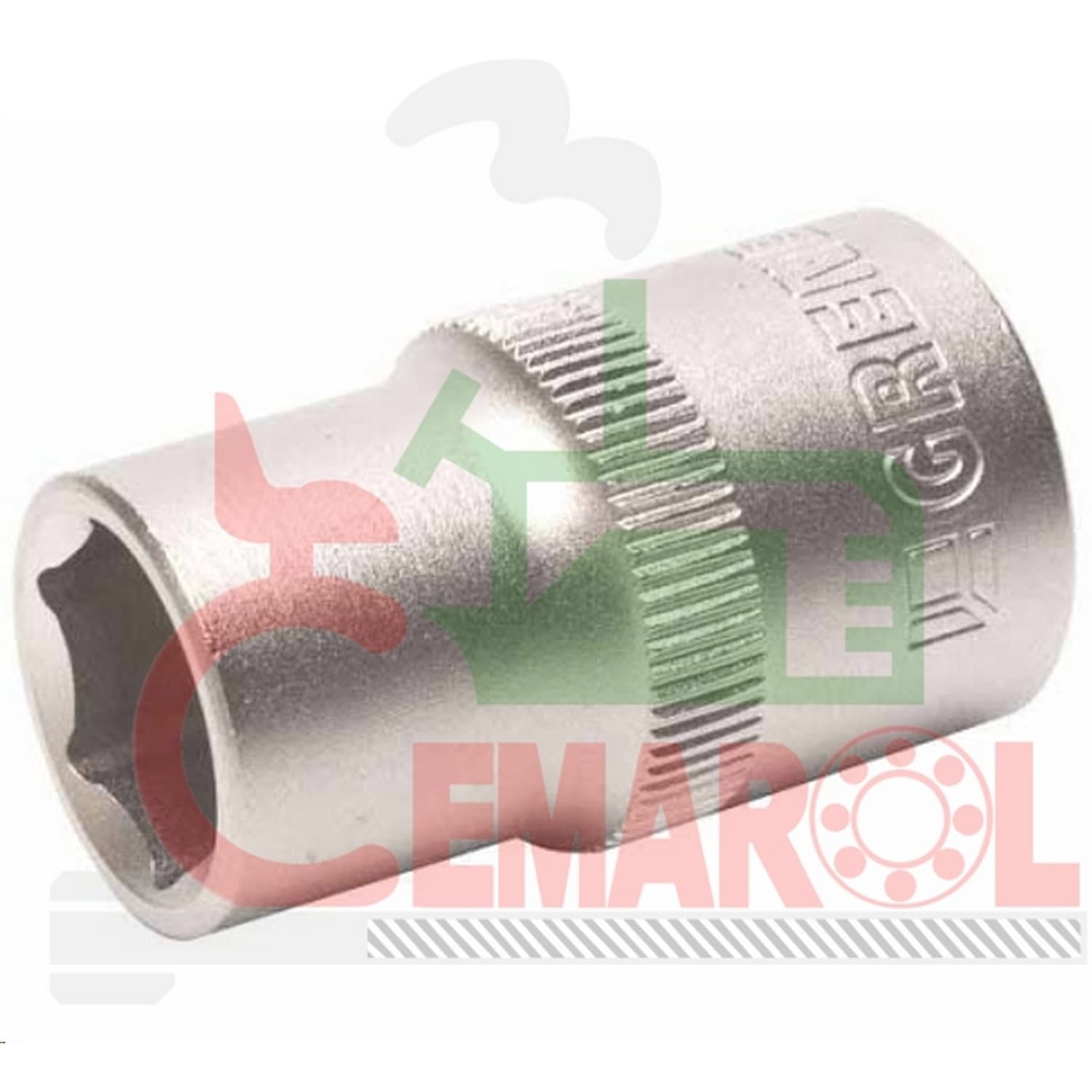Klucz nasadowy 14 1/4" 6kt grene