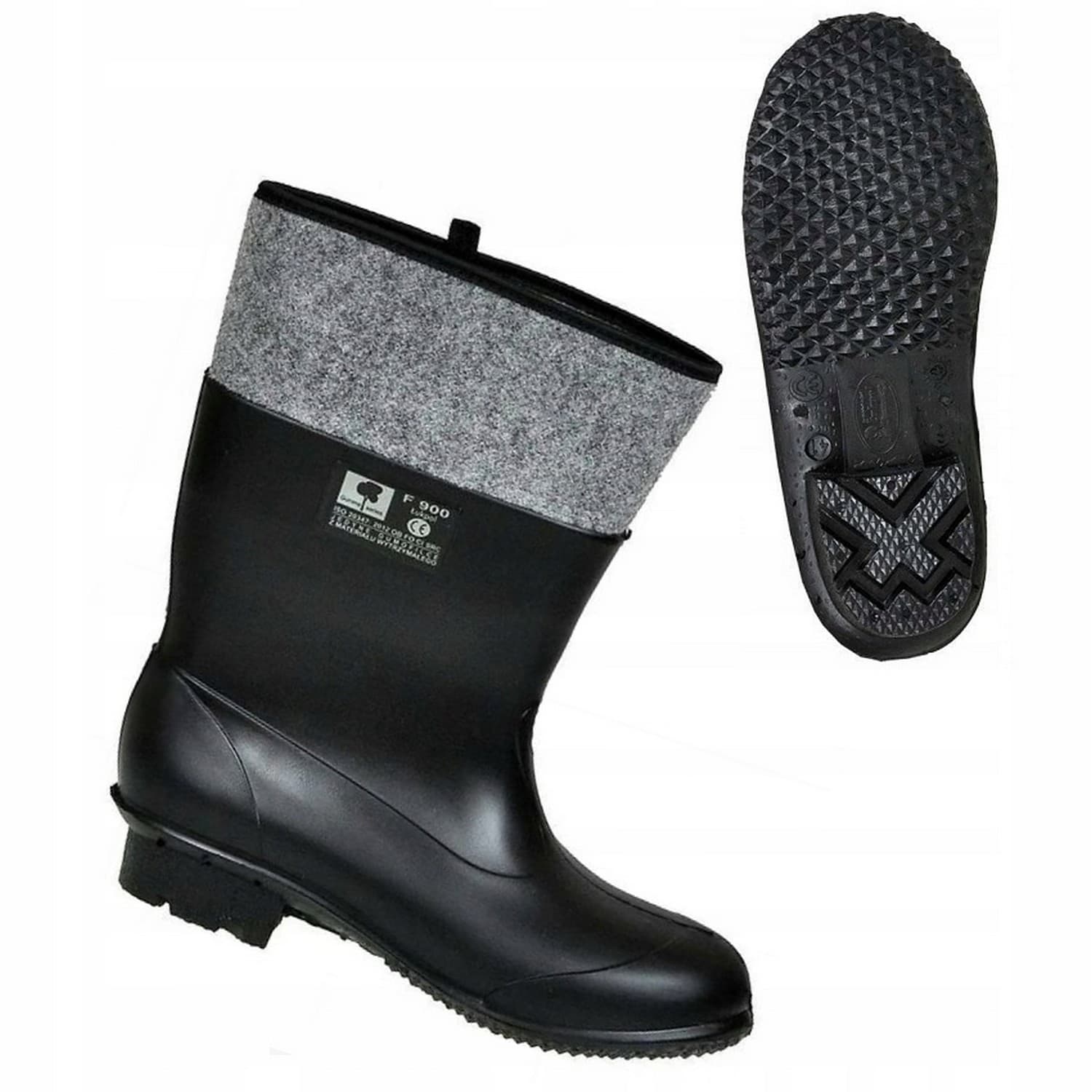 Buty filcowo-pcv nr 5/39 kalosze