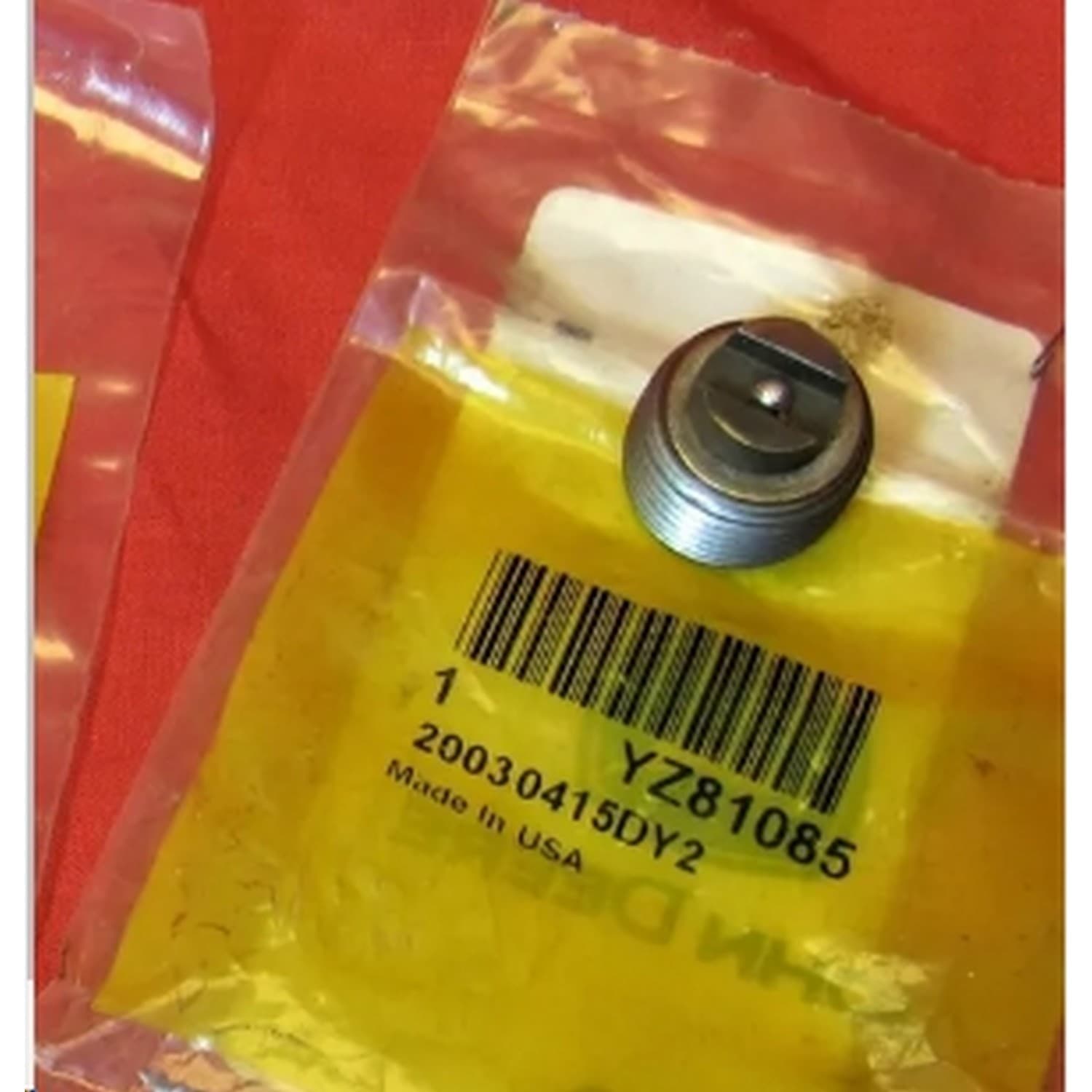 Korek spustowy john deere 4400