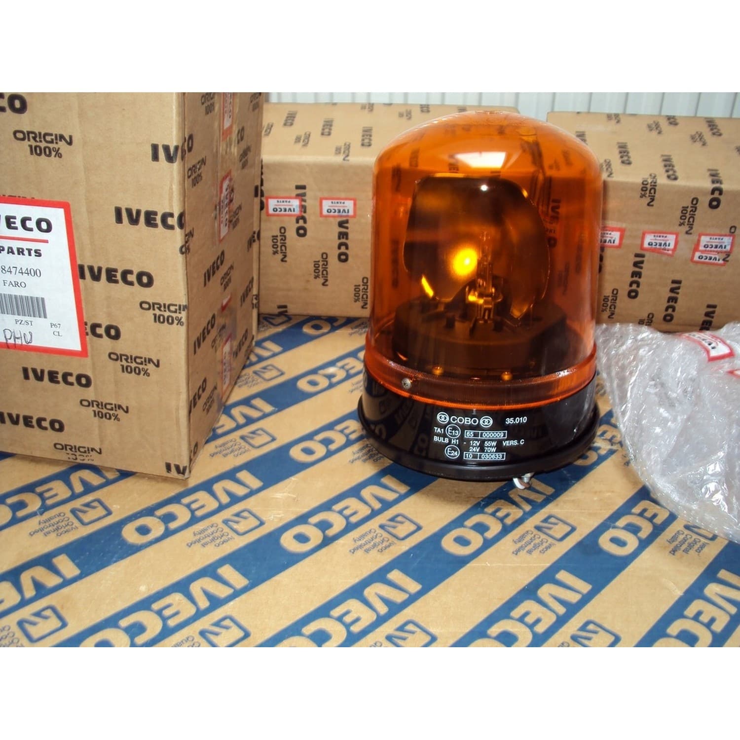 Lampa ostrzegawcza niska