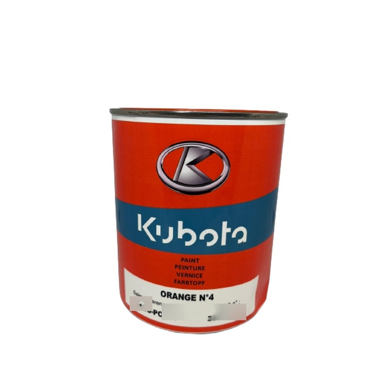 Farba Kubota pomarańczowa no.4 1kg farba