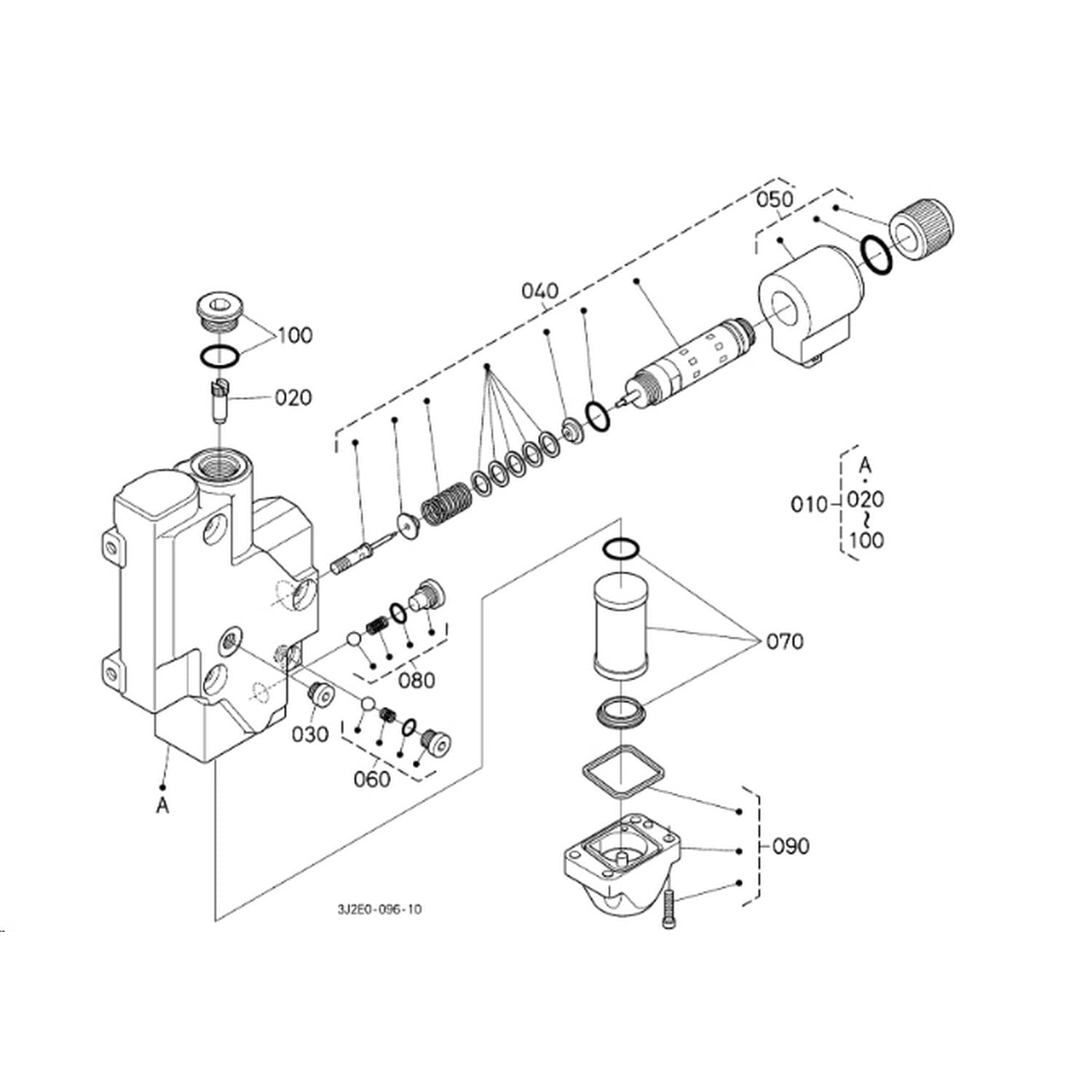 Cewka zaworu hydraulicznego