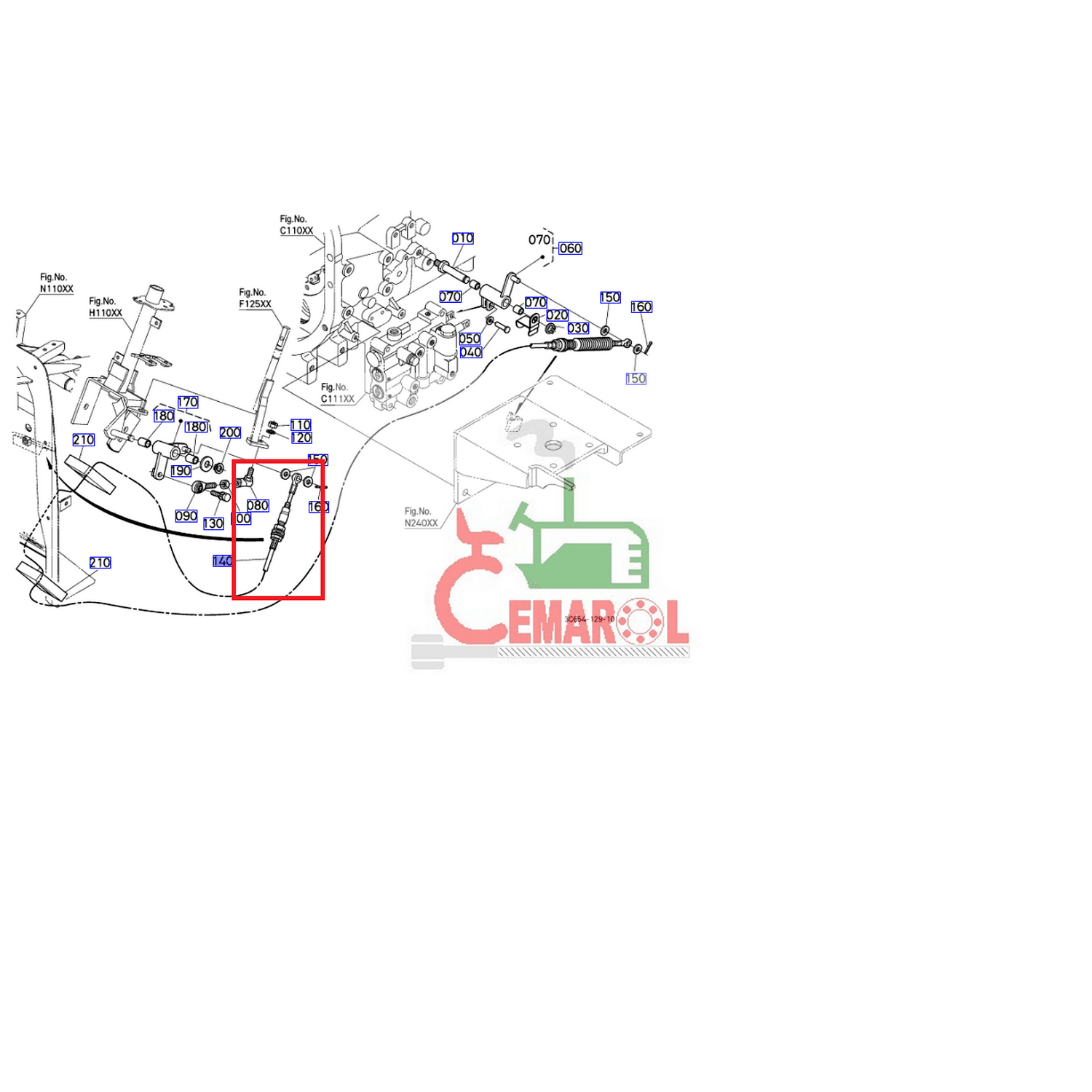 Linka rewersu M9960,M6040,M7060,M8560,M9540