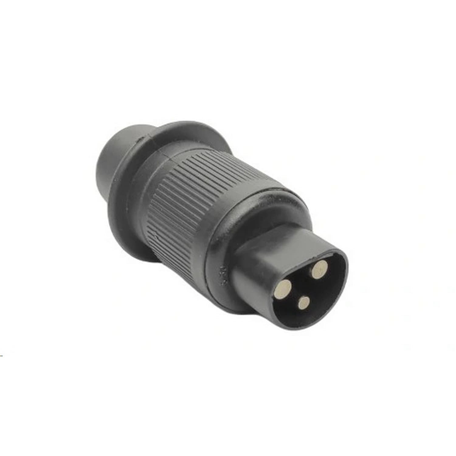 Wtyczka 3 biegunowa (męska) pin