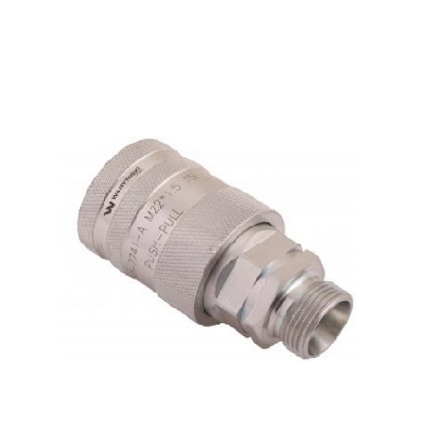 Gniazdo hydrauliczne m22x1,5gw.zew.euro push-pul