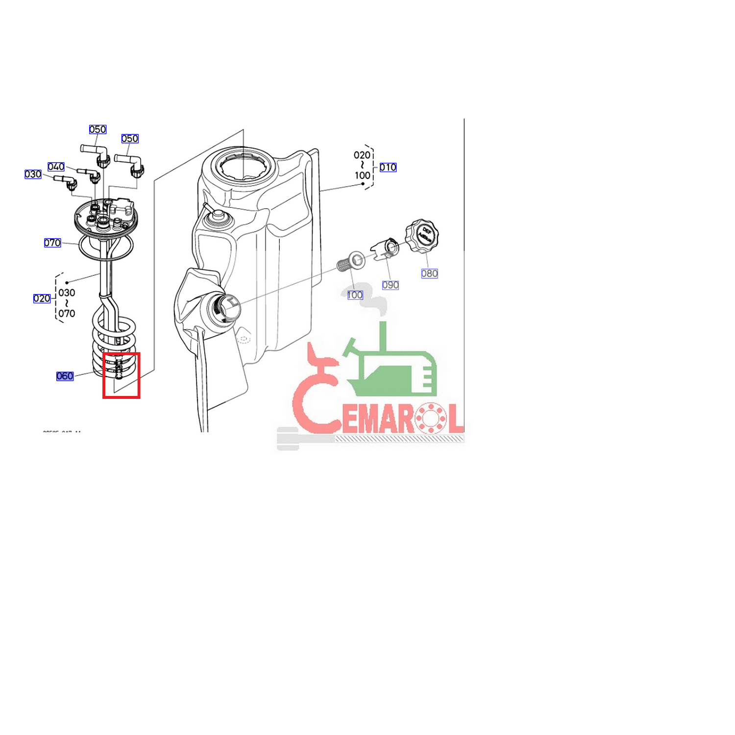 Filtr grzałki scr M105-135GX,n5091,M5111,M7151,M7131