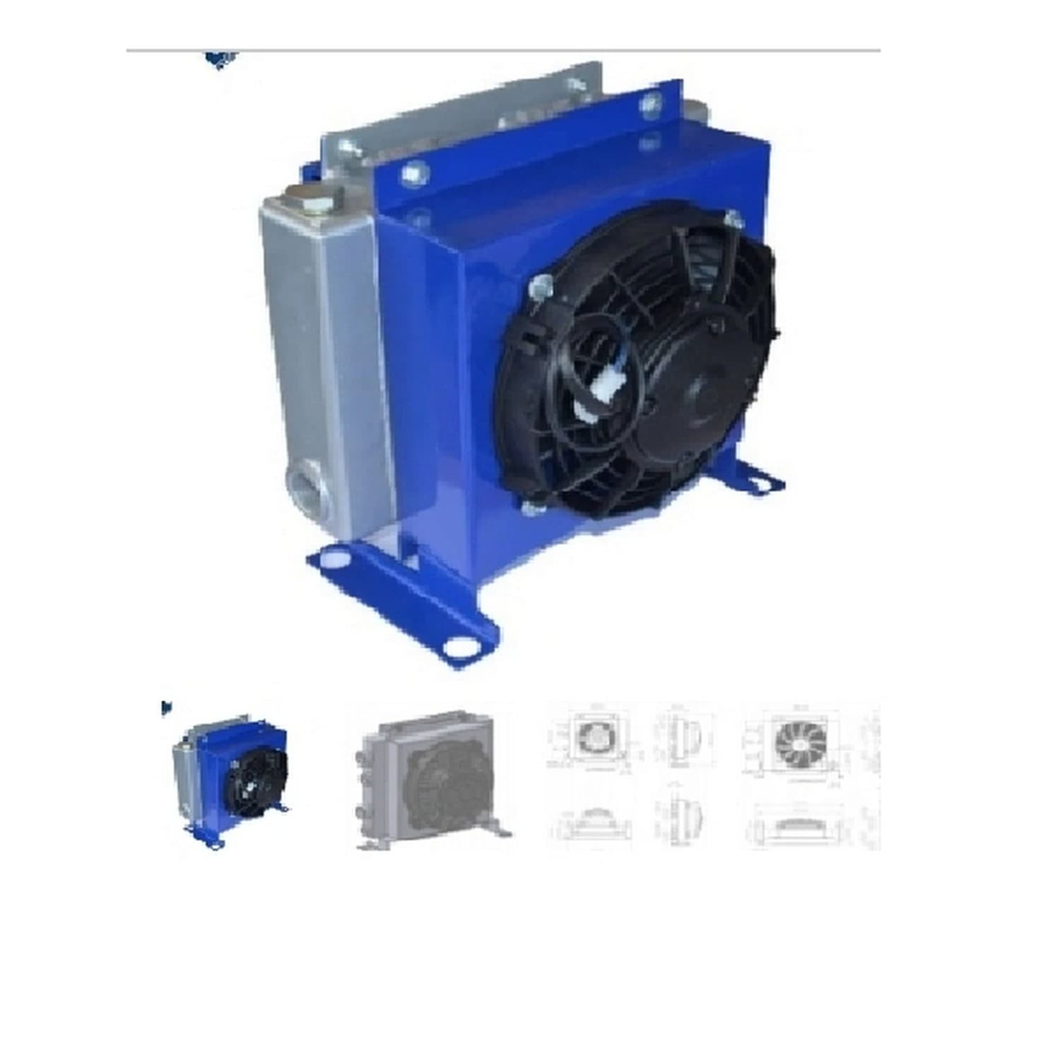 CHŁODNICA OLEJU HYDRAULICZNEGO GT-80L-12V-G0005