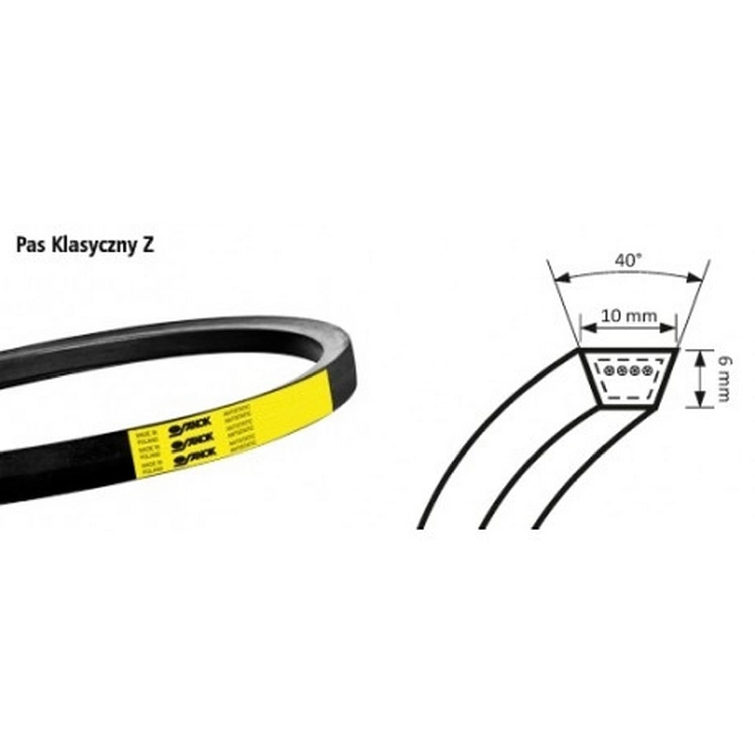 Pas klinowy z1120