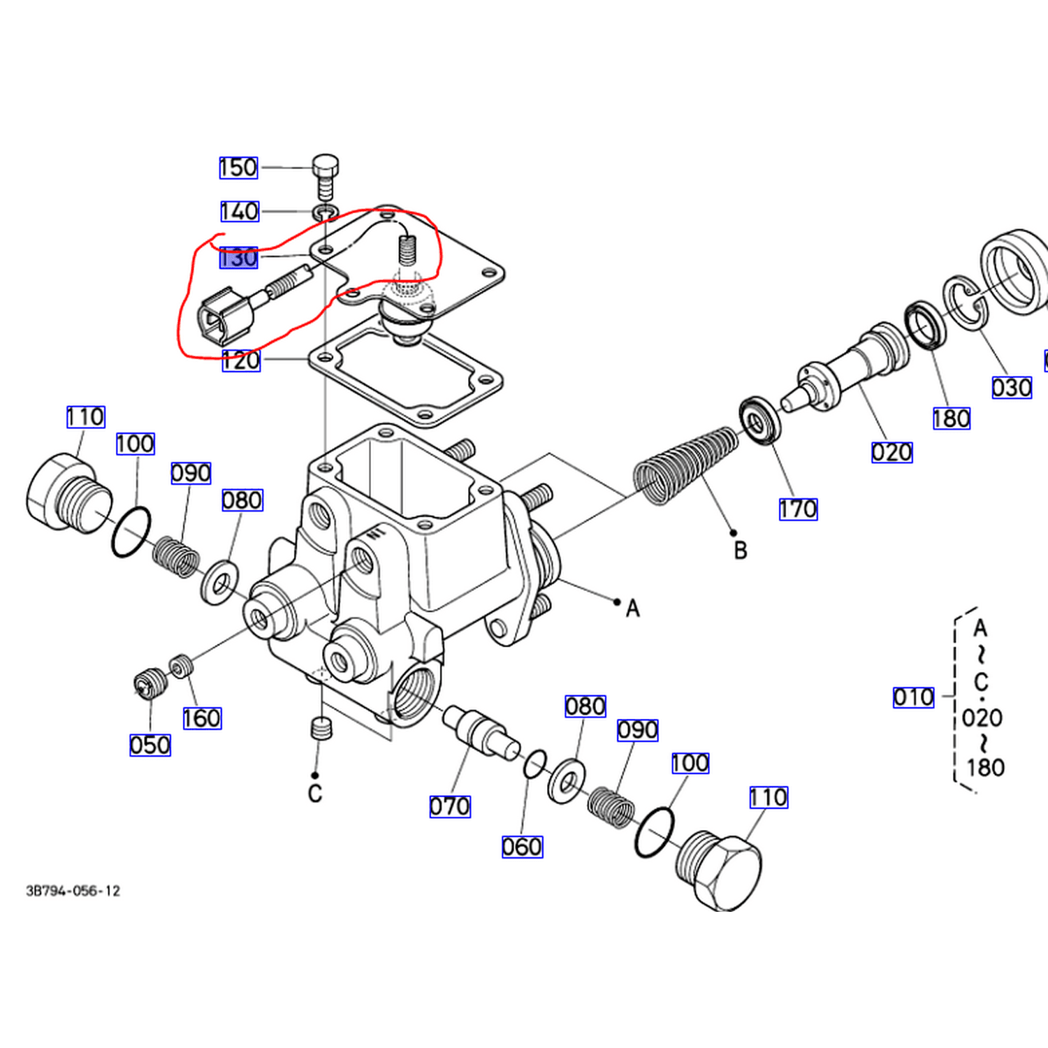 Czujnik m4062,m4072,m5071,m5091,m5111