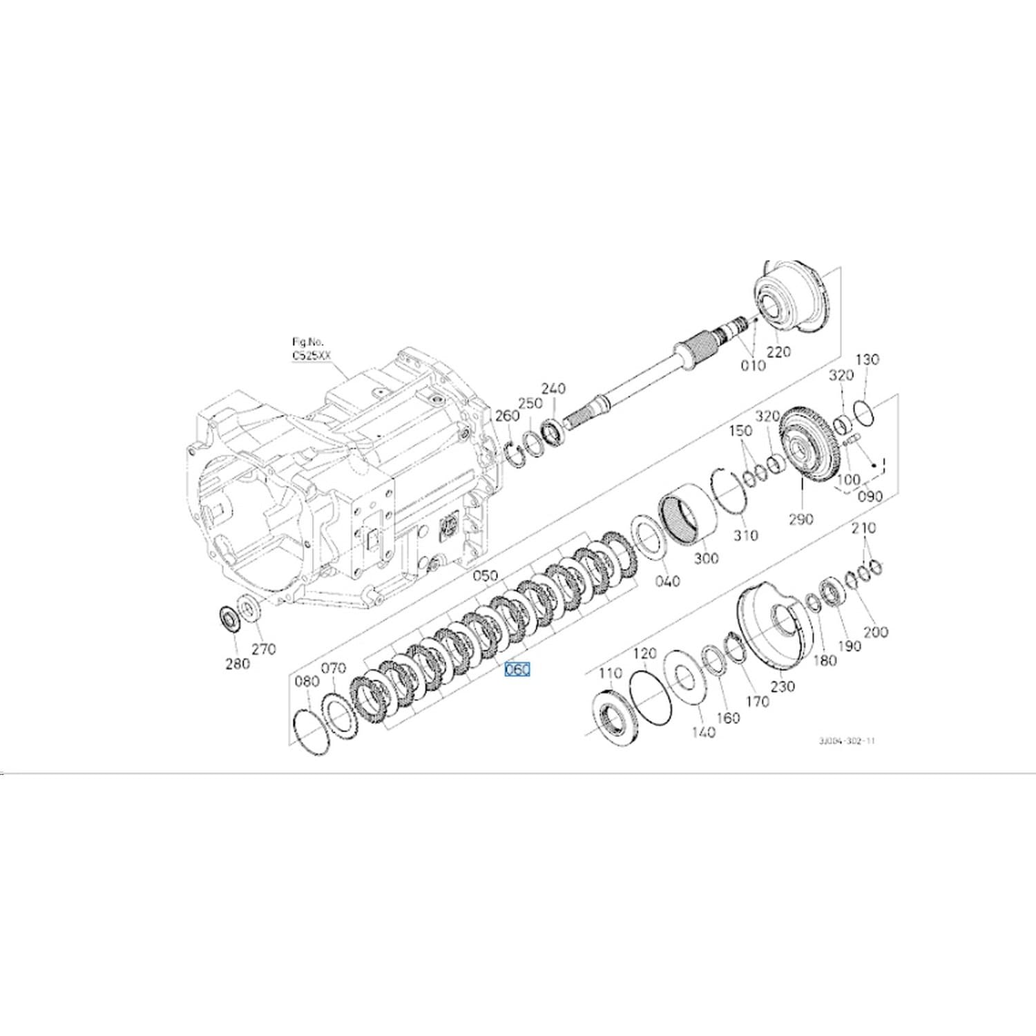przekładki kosza napedowego m7152sc
