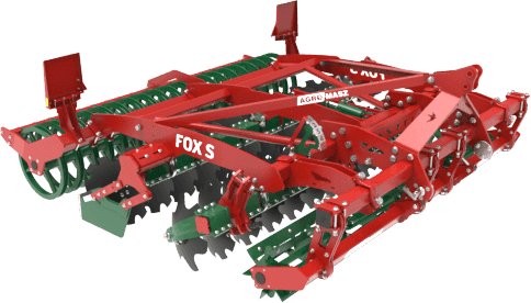 Brona talerzowa Agro-Masz FOX S 30, wersja: długa