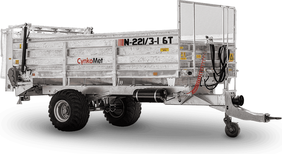 Cynkomet Rozrzutnik obornika N-221/3-1 EU 6 t