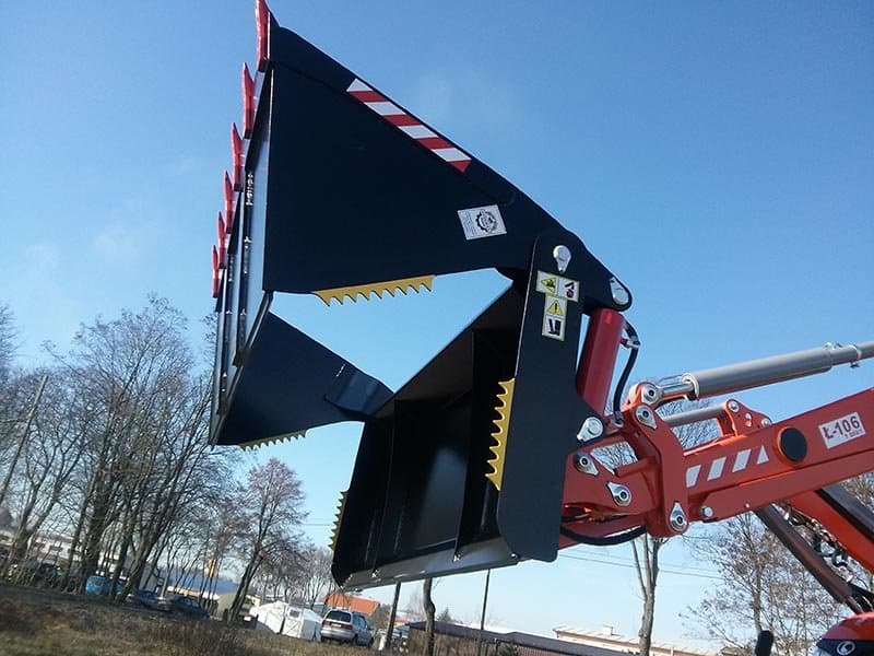 Czerpak multifunkcyjny 4 w 1 Agromasz L=1,5 m, V=0,29 m³ — zdjęcie 3