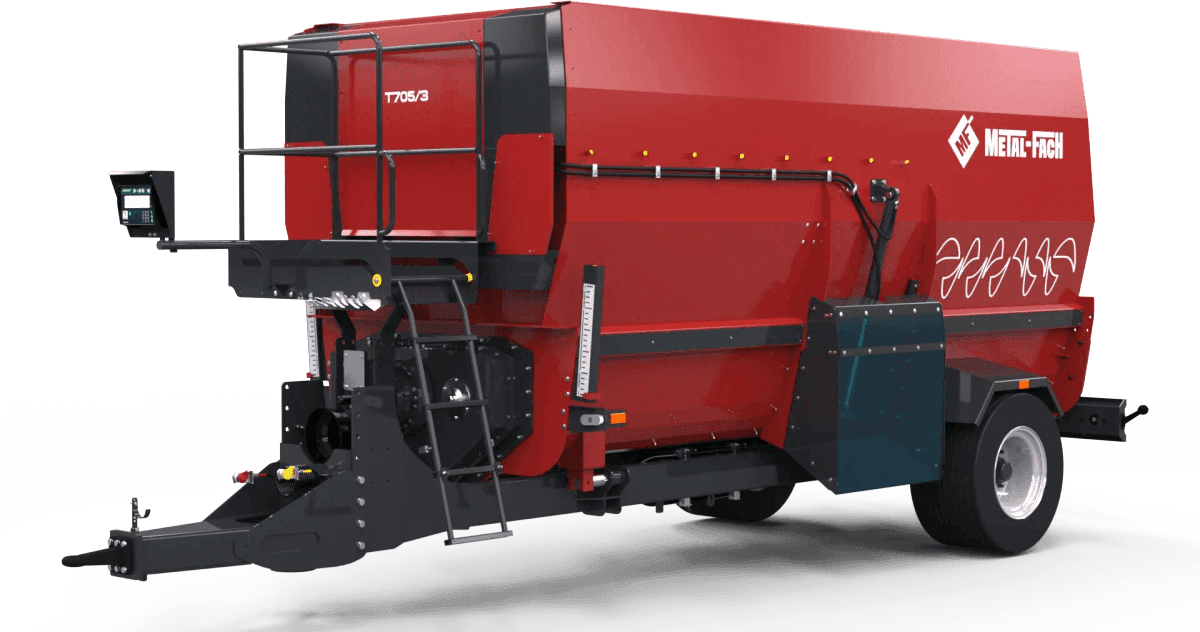 Metal-Fach T705 - BELMIX POZIOMY 16 m3