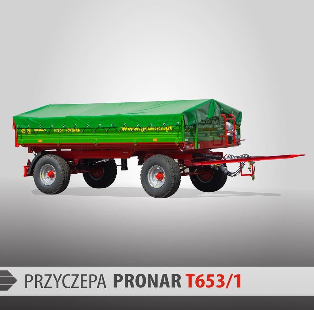 Pronar T 653/1 PRZYCZEPA DWUOSIOWA