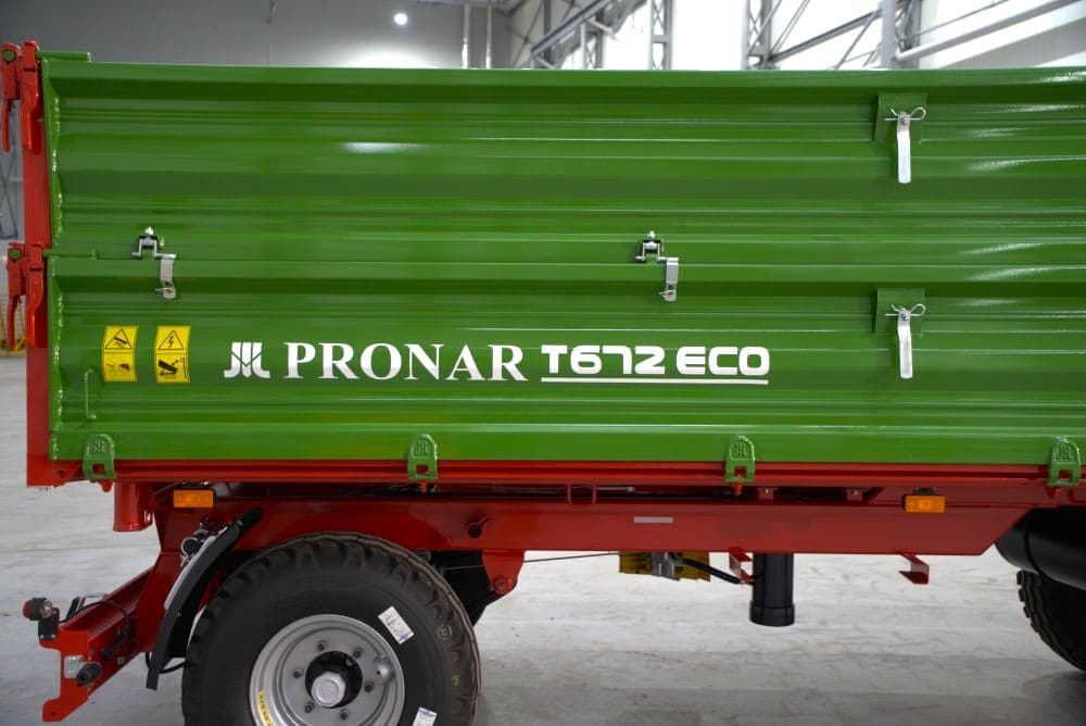 Pronar T 672eco PRZYCZEPA DWUOSIOWA — zdjęcie 2