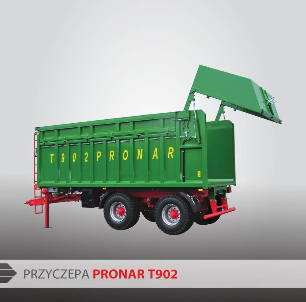 Pronar T 902 PRZYCZEPA Z PRZESUWNĄ ŚCIANĄ