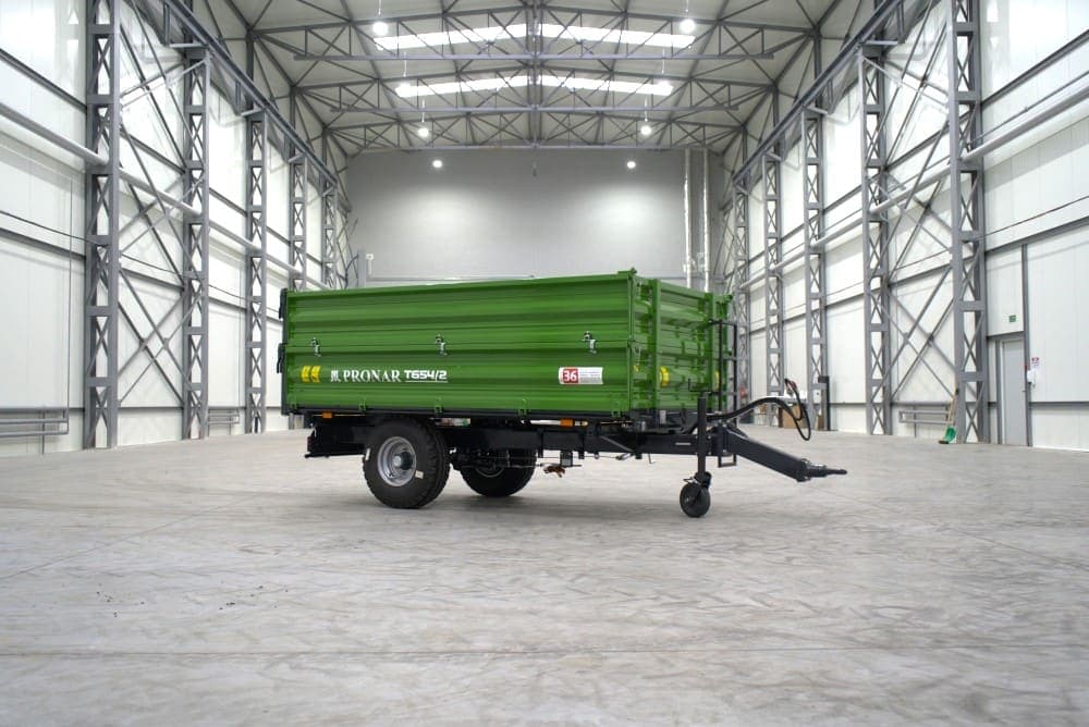 Przyczepa rolnicza t654 jednoosiowa 2.5t