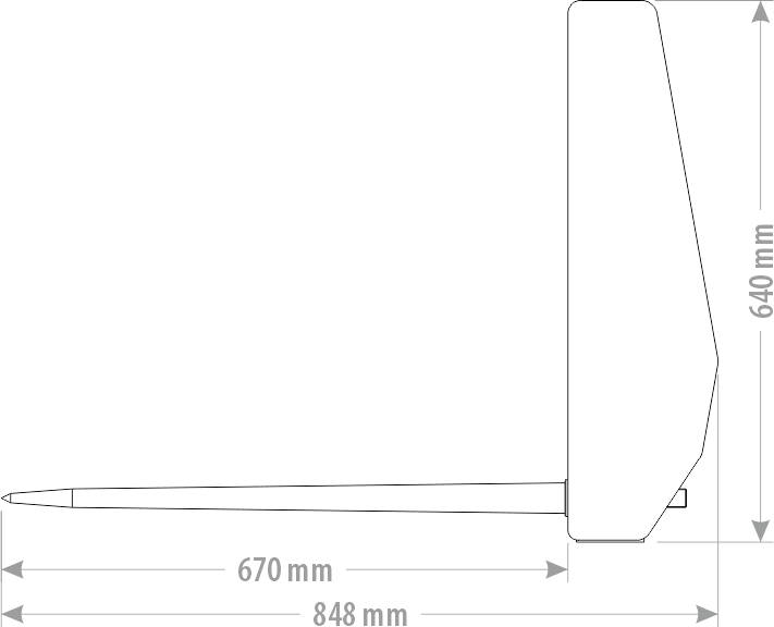 WIDŁY DO OBORNIKA STANDARD 240 — zdjęcie 2