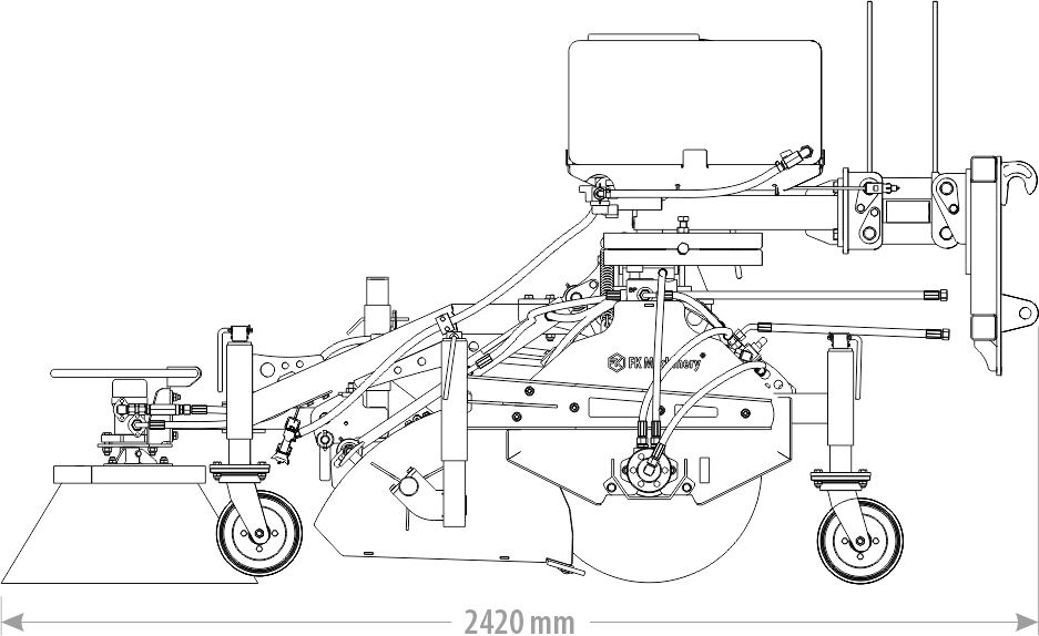 ZAMIATARKA TANK BRUSH HYDRO 180 — zdjęcie 2