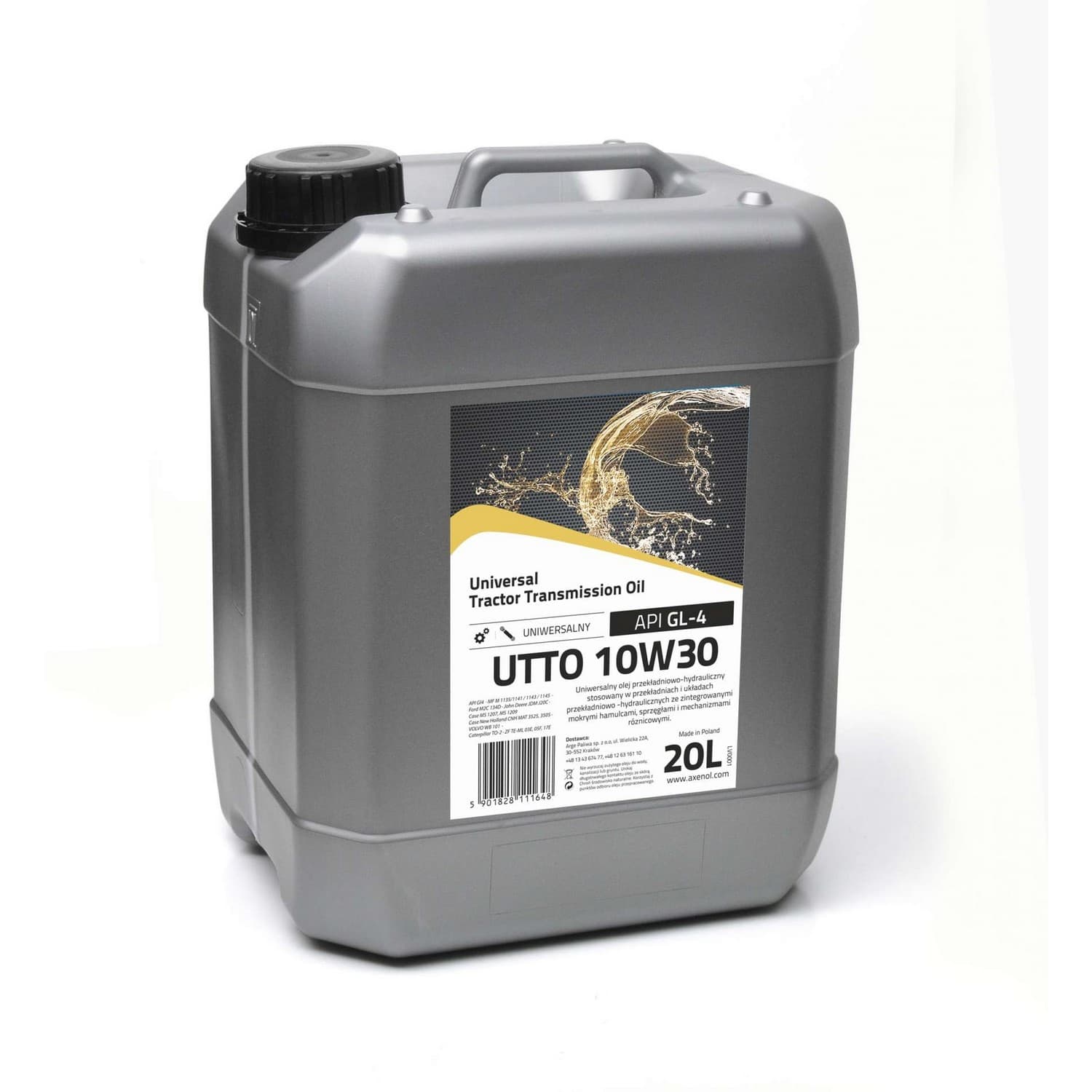 Olej hydrauliczno przekładniowy utto 10w-30