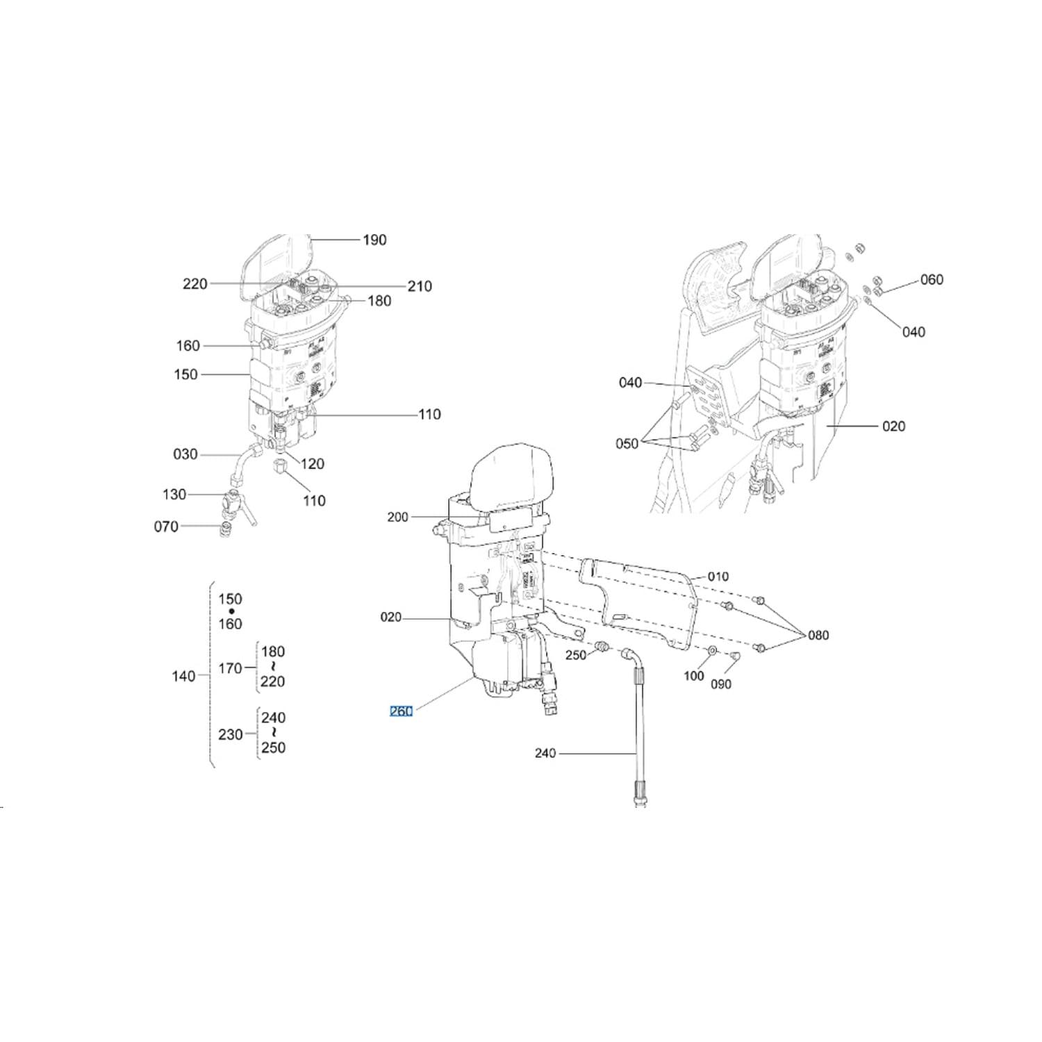 ACTULATOR M6 KUBOTA