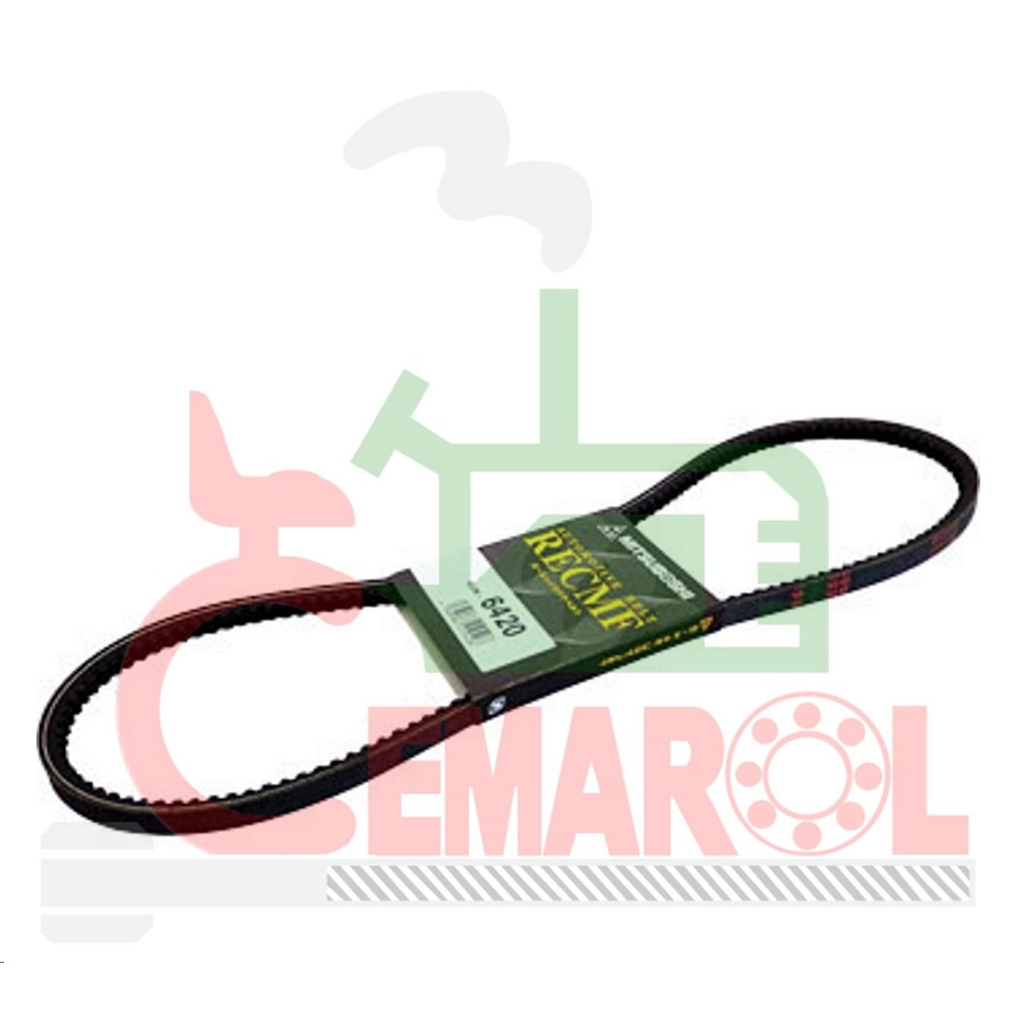 Pas klinowy zębaty alternatora 3550t